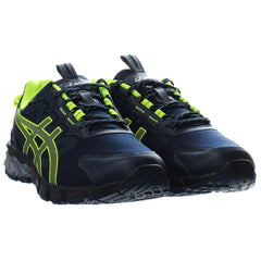 Asics Gel-Quantum 90 Mens Navy/Green Trainers