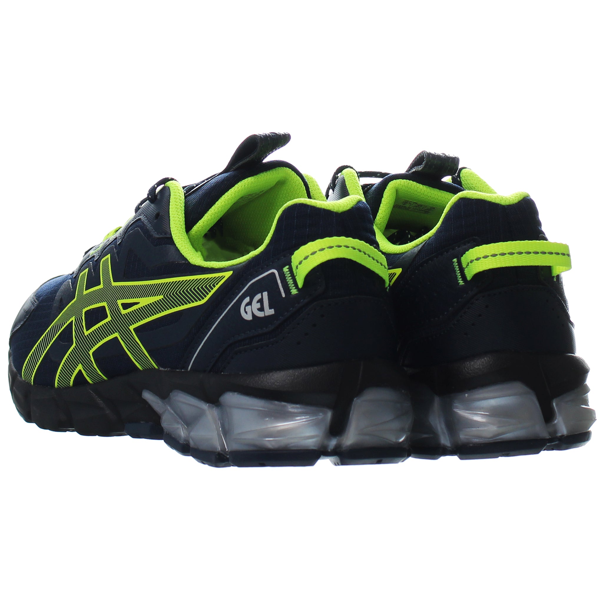 Asics Gel-Quantum 90 Mens Navy/Green Trainers