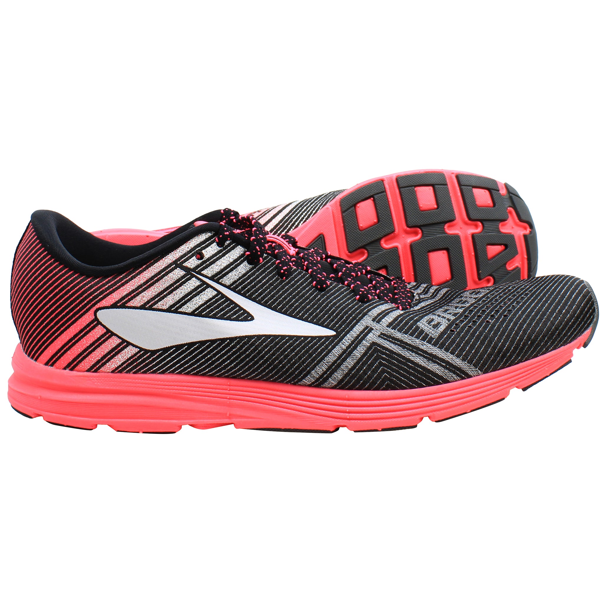 Brooks Hyperion Womens Black/Pink Running Shoes