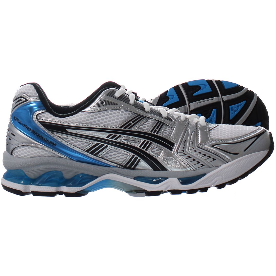 Asics Gel-Kayano 14 Womens Silver Trainers