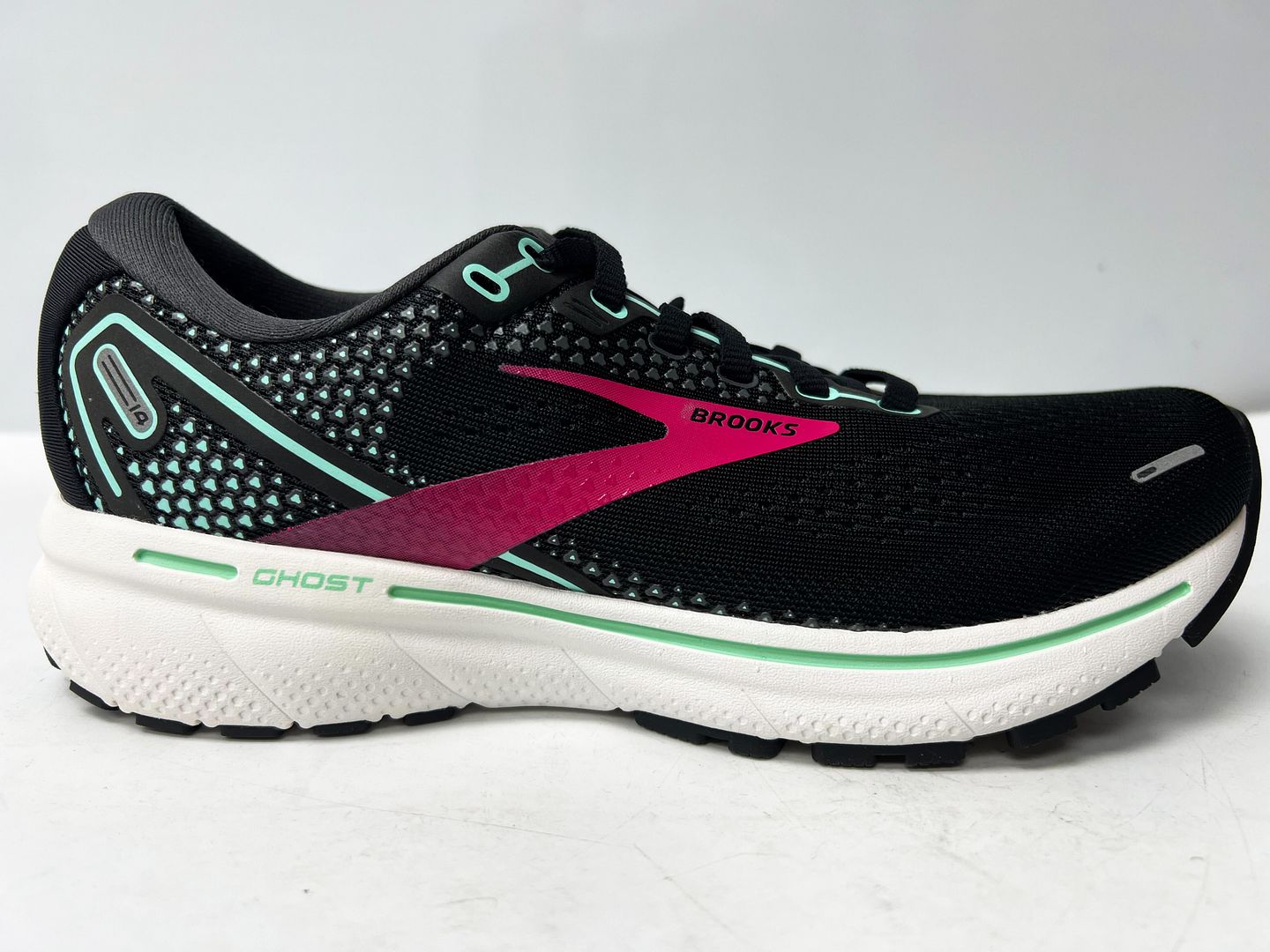 Brooks Ghost 14 Womens Black Running Trainers NO BOX