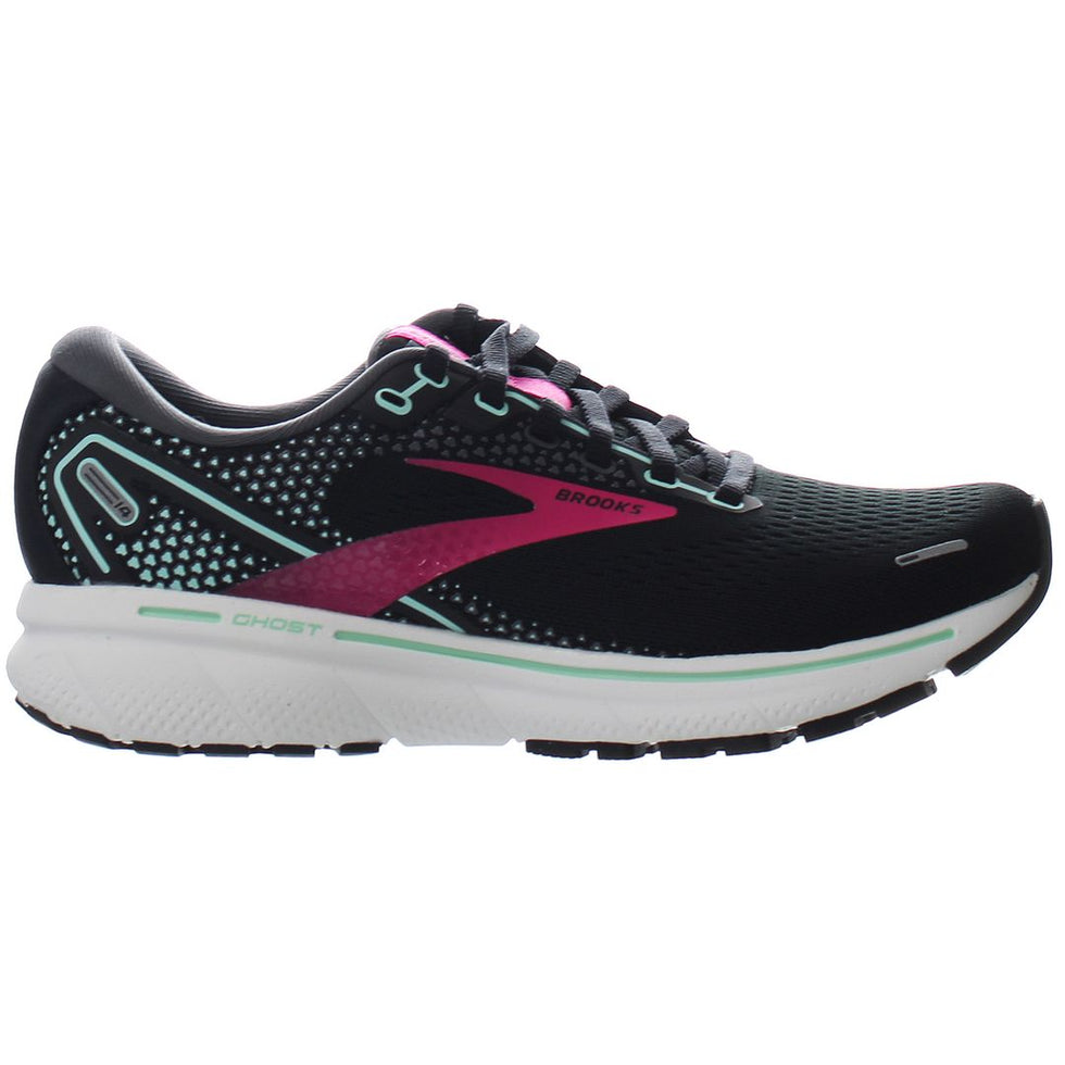 Brooks Ghost 14 Womens Black Running Trainers Sport It First