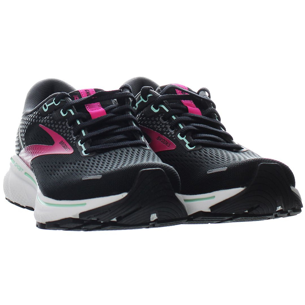 Brooks Ghost 14 Womens Black Running Trainers Sport It First