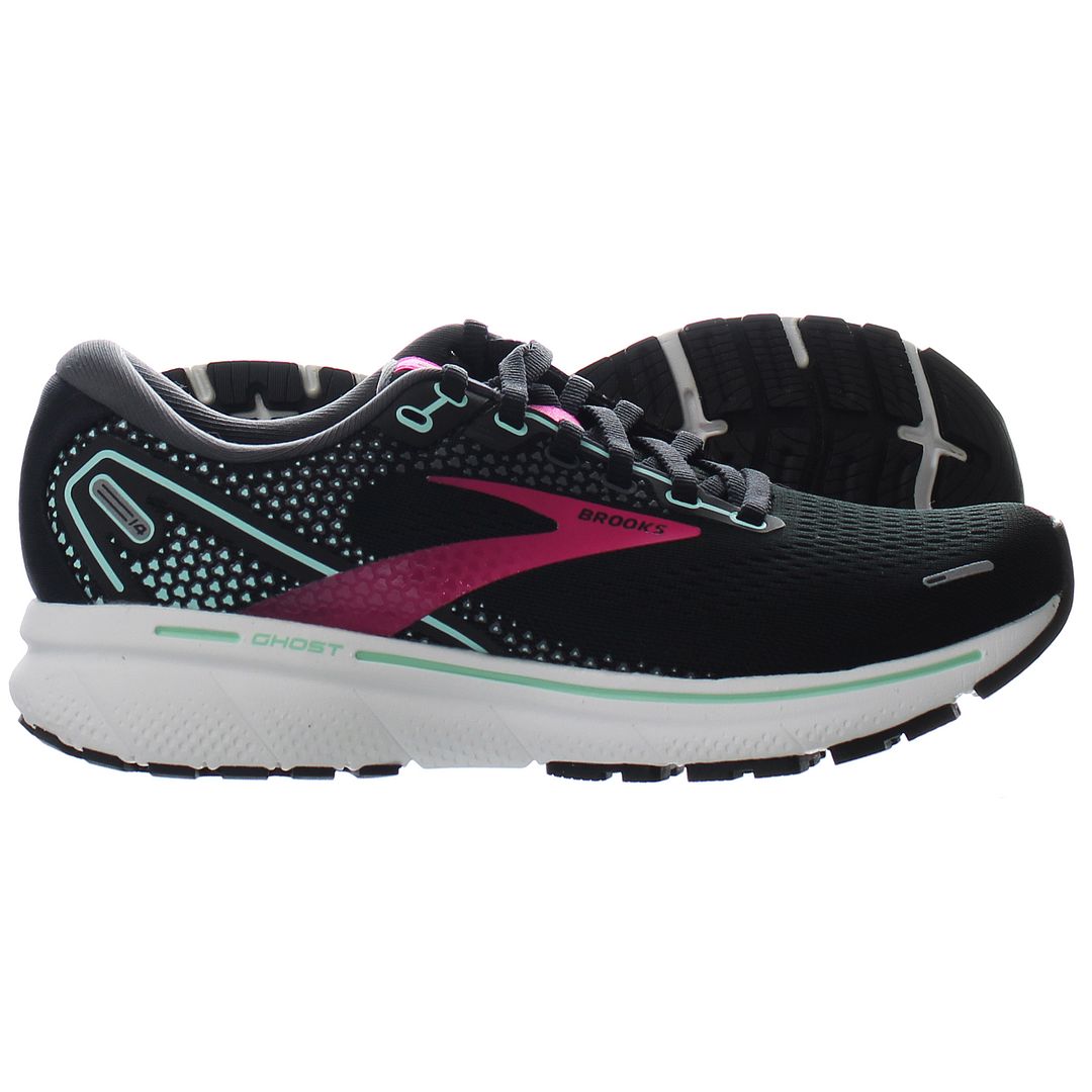 Brooks Ghost 14 Womens Black Running Trainers