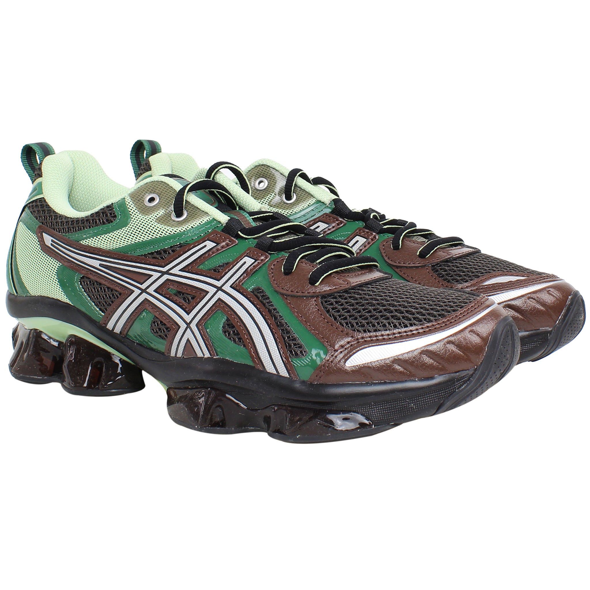 Asics Gel-Quantum Kinetic Mens Green Running Shoes