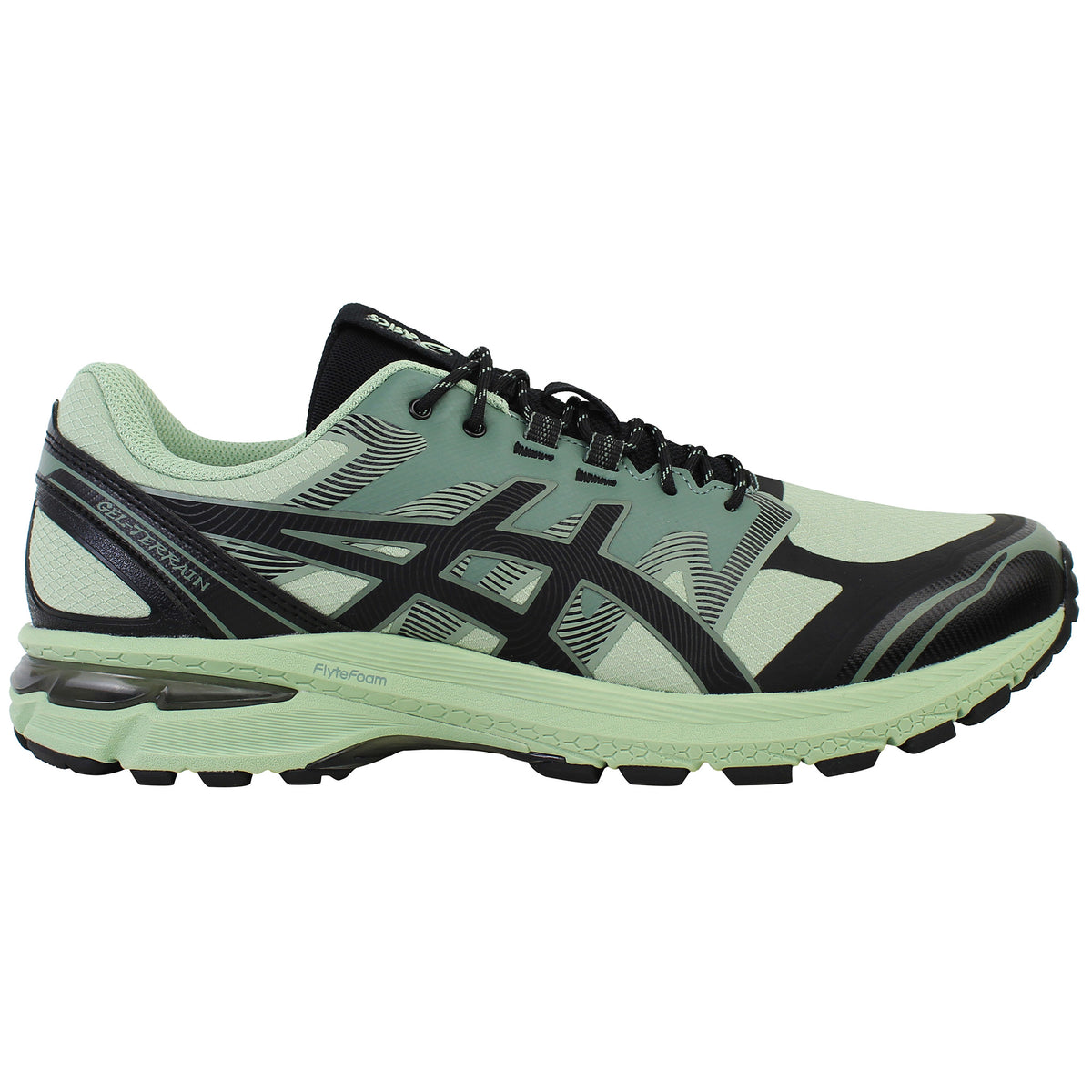 Asics Gel-Terrain Mens Green Trainers