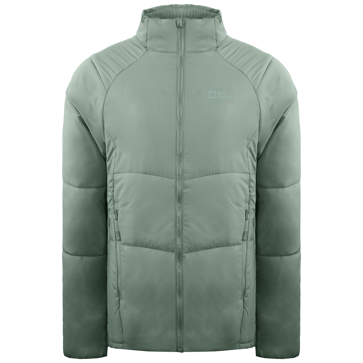 Jack Wolfskin Bergland Womens Green Padded Jacket