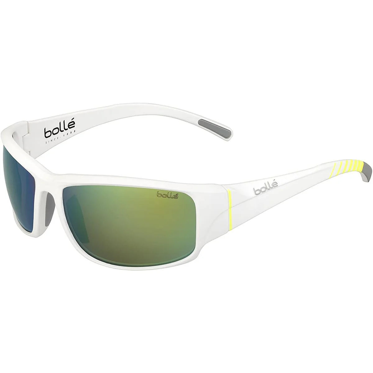 Bollé Keelback Matte White Polarized Sunglasses