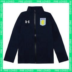 Under Armour Aston Villa FC Kids Navy Football Jacket NO TAG