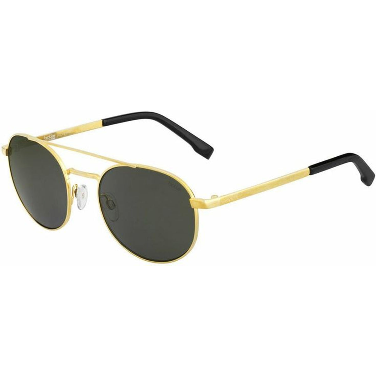 Bollé OVA Black Polarized Gold Sunglasses