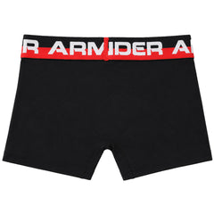 Under Armour 2-Pack Kids Black/Red Boxer Shorts