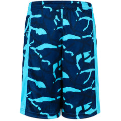 Under Armour Velocity Print Kids Blue Shorts