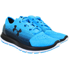 Under Armour Speedform Slingride Mens Black/Blue Trainers