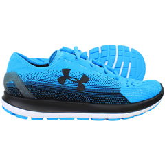 Under Armour Speedform Slingride Mens Black/Blue Trainers