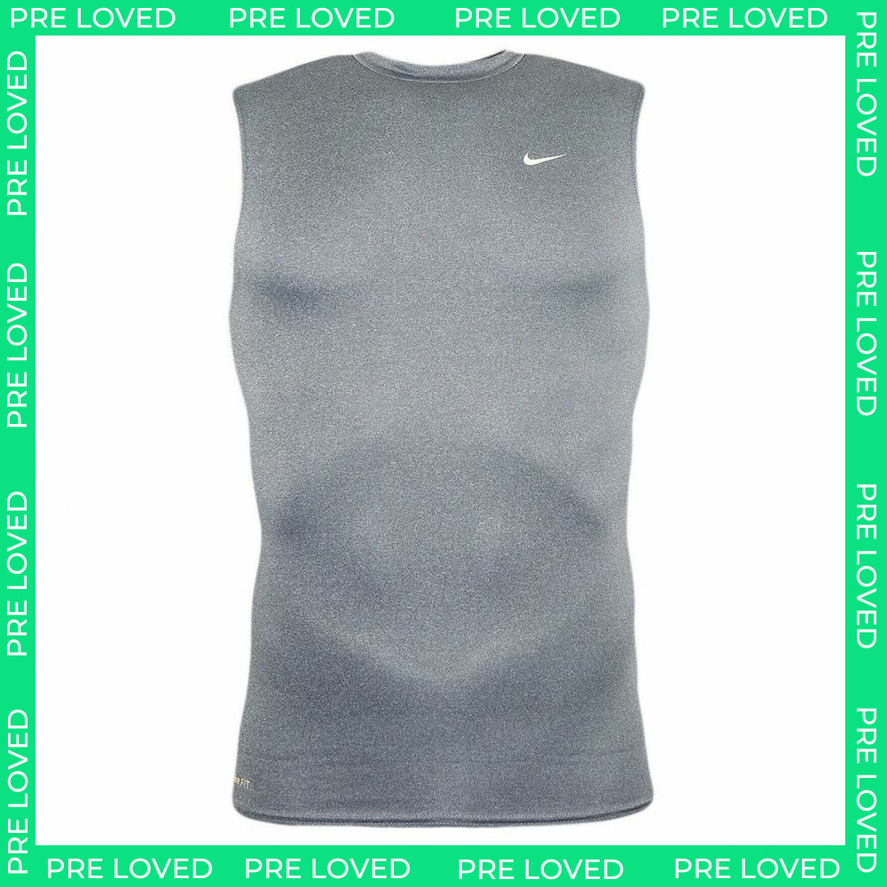 Nike Pro Vent Mens Grey Compression Vest NO TAG