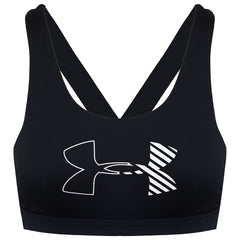 Under Armour HeatGear Womens Black Sports Bra