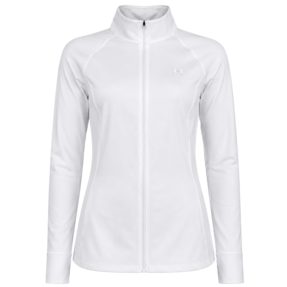 Under Armour Zinger Womens White Golf Track Jacket