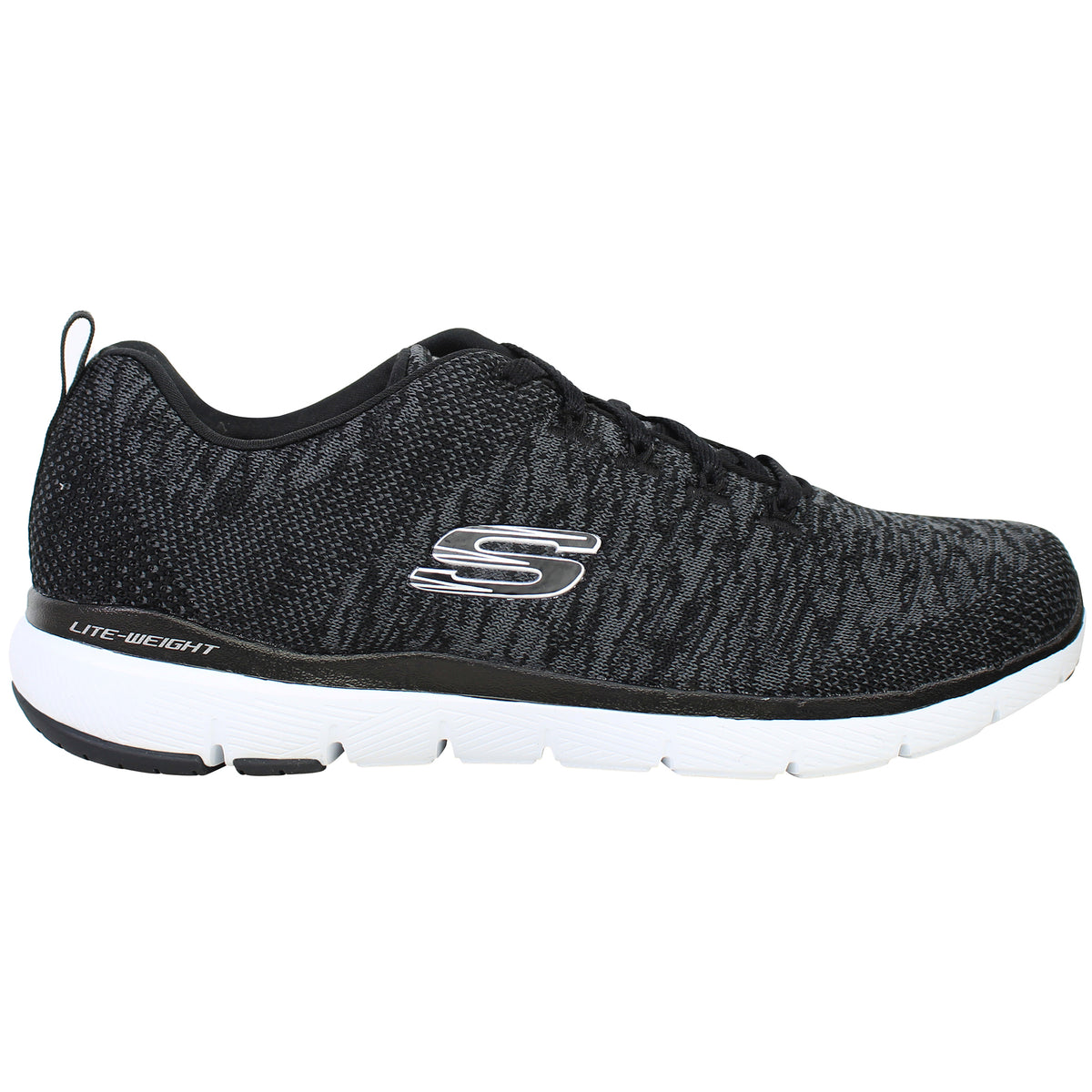 Skechers Flex Appeal 3.0 Womens Black Running Shoes