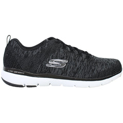 Skechers Flex Appeal 3.0 Womens Black Running Shoes