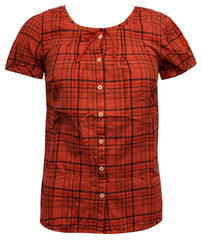 Timberland Striped Womens Red Top