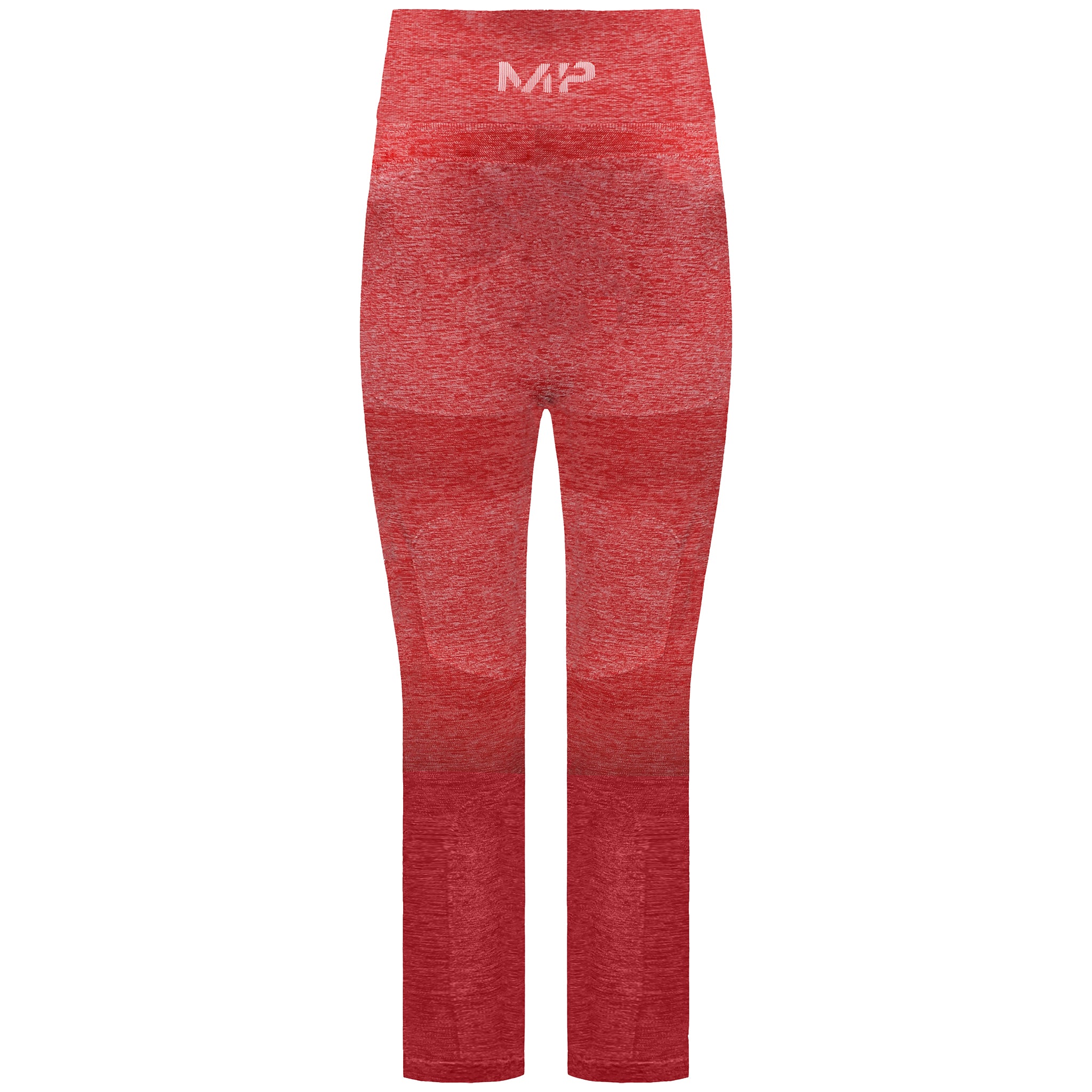 MyProtein Curve Womens Red High Waisted 3/4 Leggings