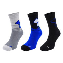 Under Armour 3-Pack Phenom 2.0 Mens Multicolour Socks