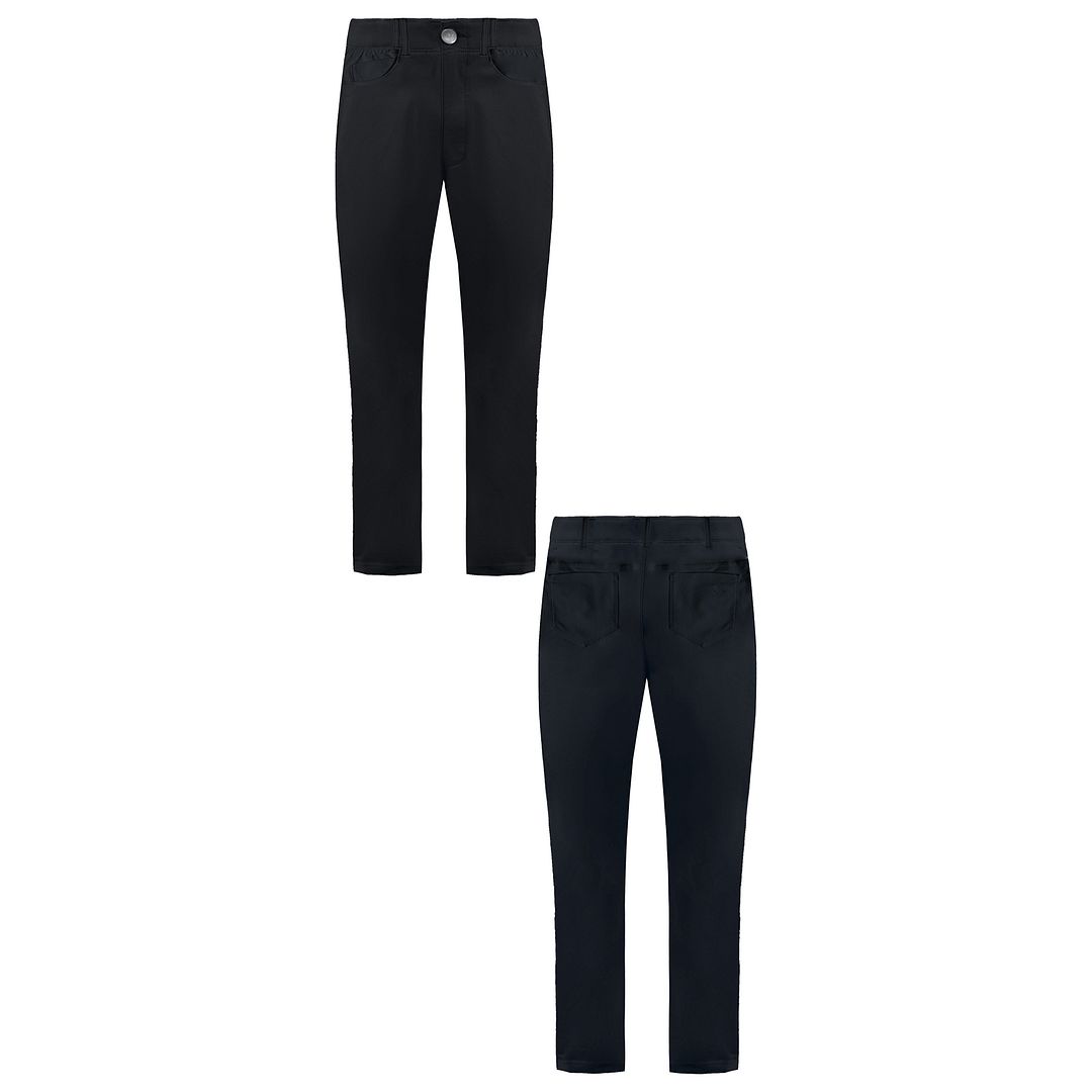 Under Armour Golf HeatGear Threadborne Womens Black Fitted Trousers