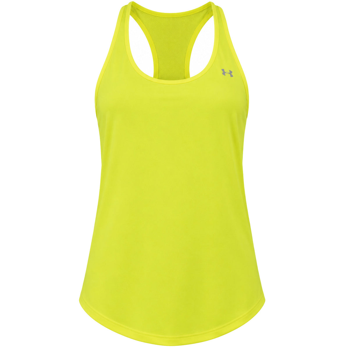 Under Armour HeatGear Mesh Back Womens Yellow Vest