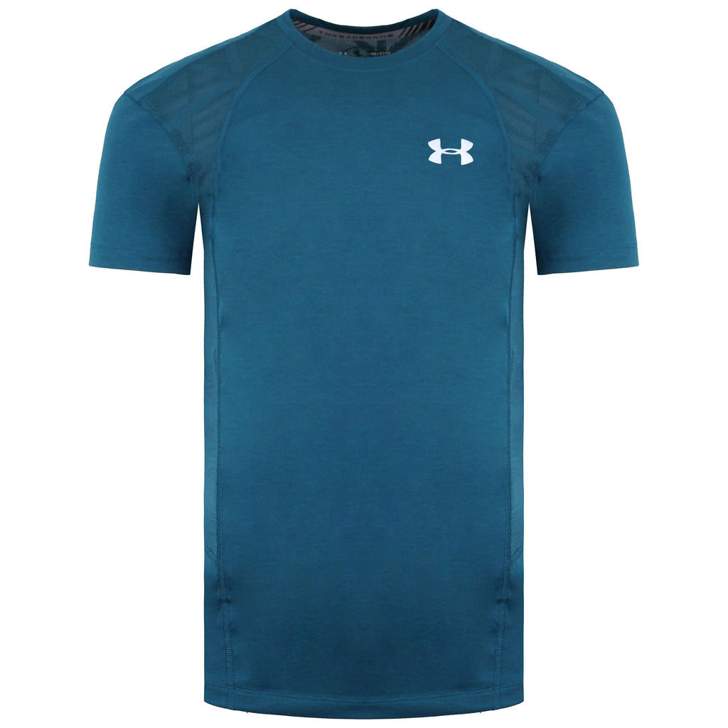 Under Armour Threadborne Swyft Mens Teal T-Shirt