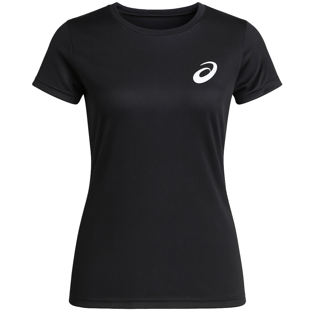 Asics Logo Womens Black T-Shirt