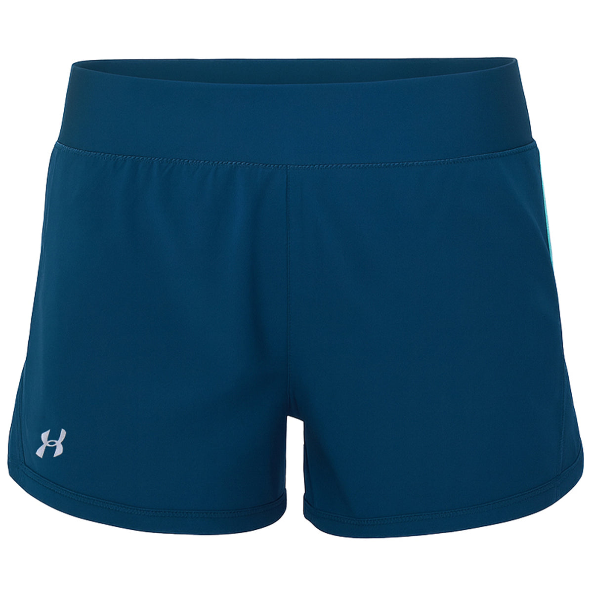 Under Armour 2in1 Speedpocket Womens Turquoise Shorts