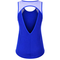 Under Armour Vanish Camo Mesh Womens Blue Vest