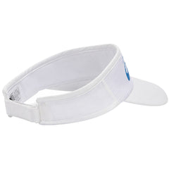Asics Performance White/Blue Visor