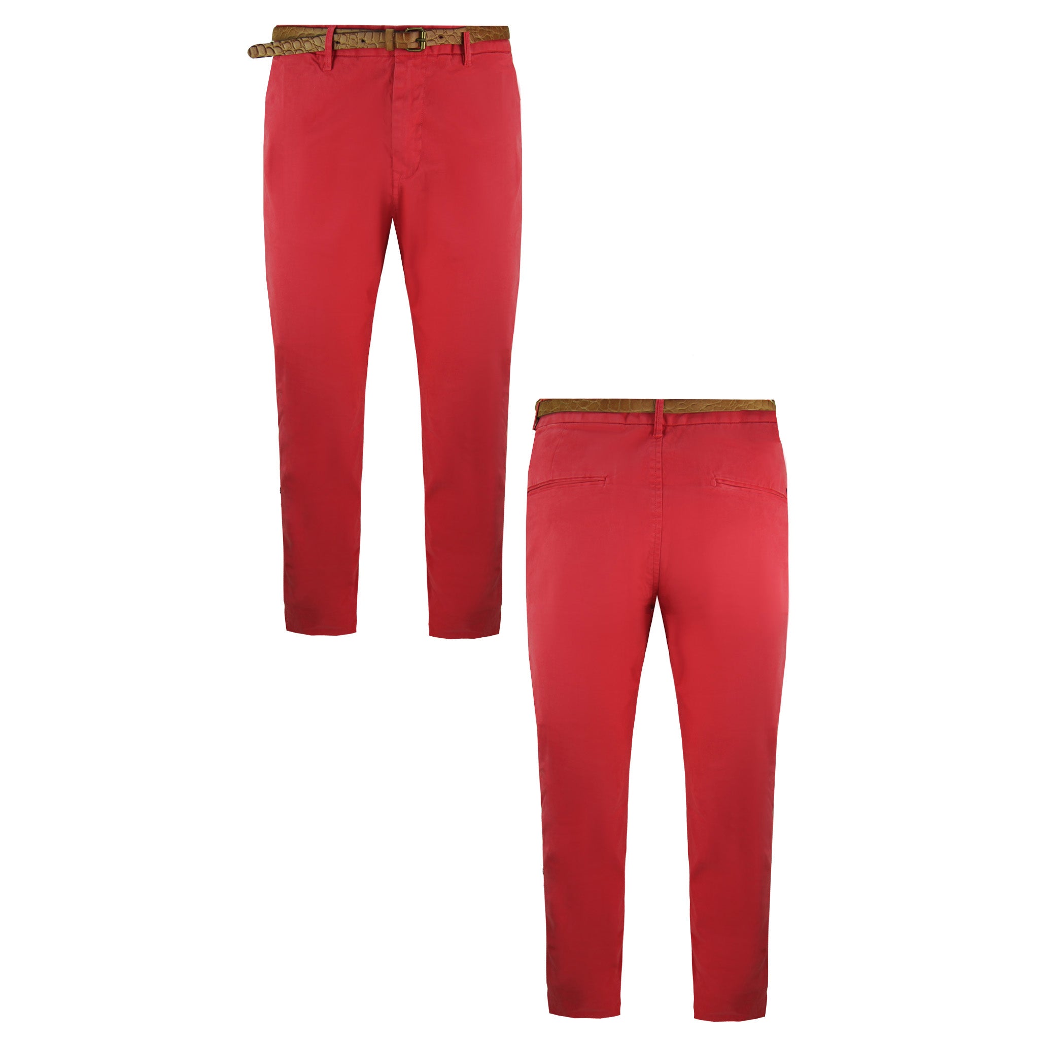 Scotch & Soda Stuart Mens Pink Chinos