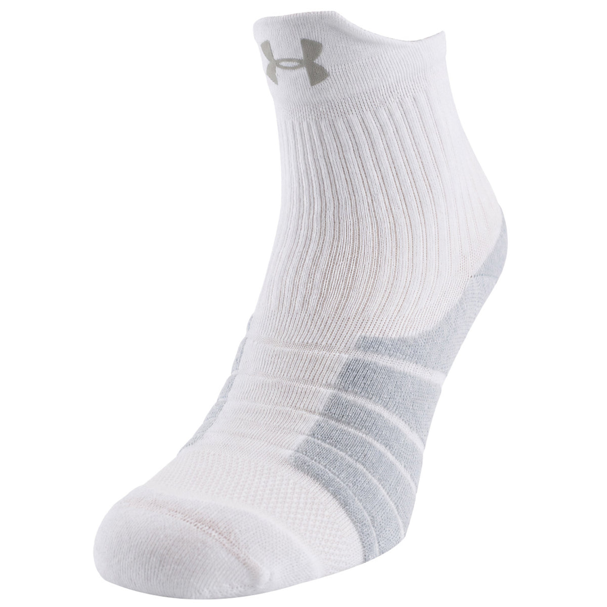 Under Armour 1-Pack Sportstyle Mens White Socks