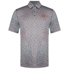 Under Armour Playoff 2.0 Mens Grey Polo Shirt