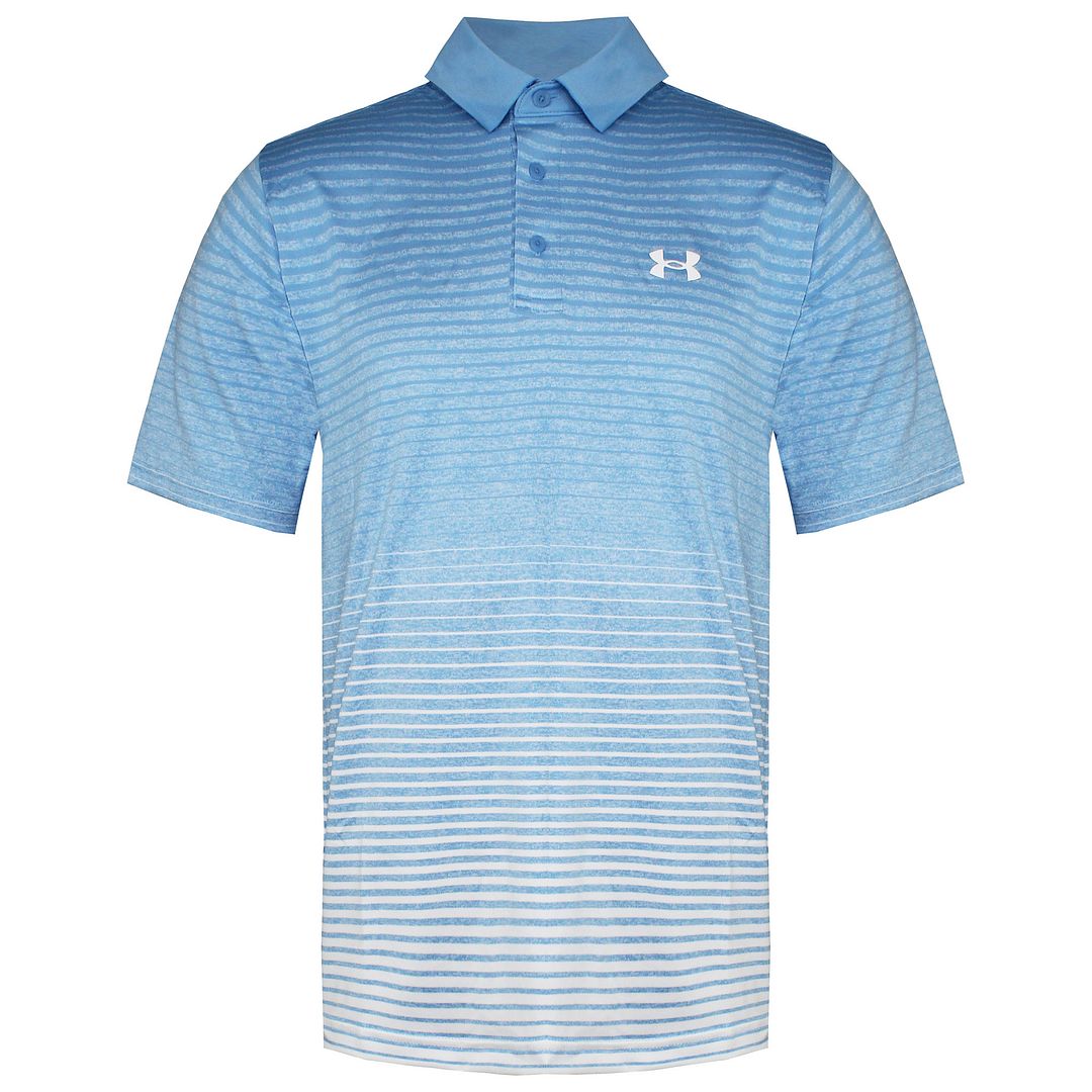 Under Armour Playoff 2.0 Mens Blue Polo Shirt