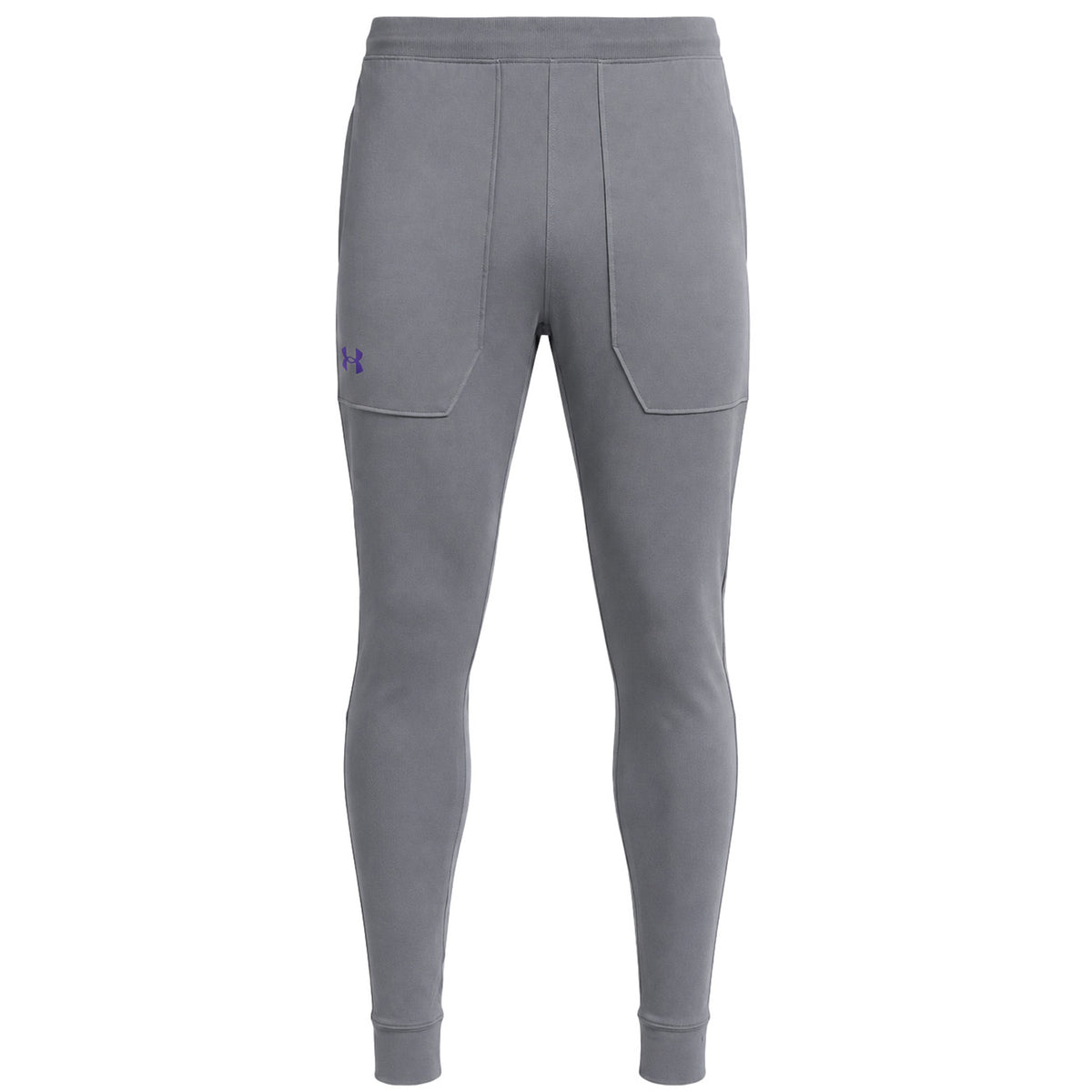 Under Armour Rush Fitted Mens Grey Track Pants