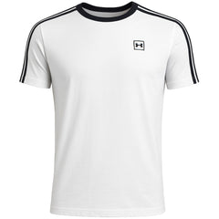 Under Armour Unstoppable Stripe Mens White T-Shirt