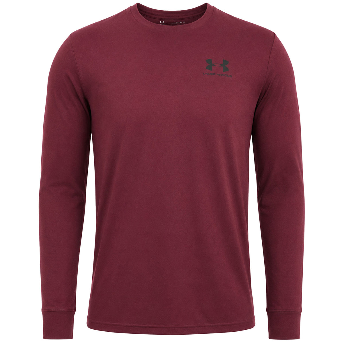 Under Armour Sportstyle Left Chest Mens Red Top