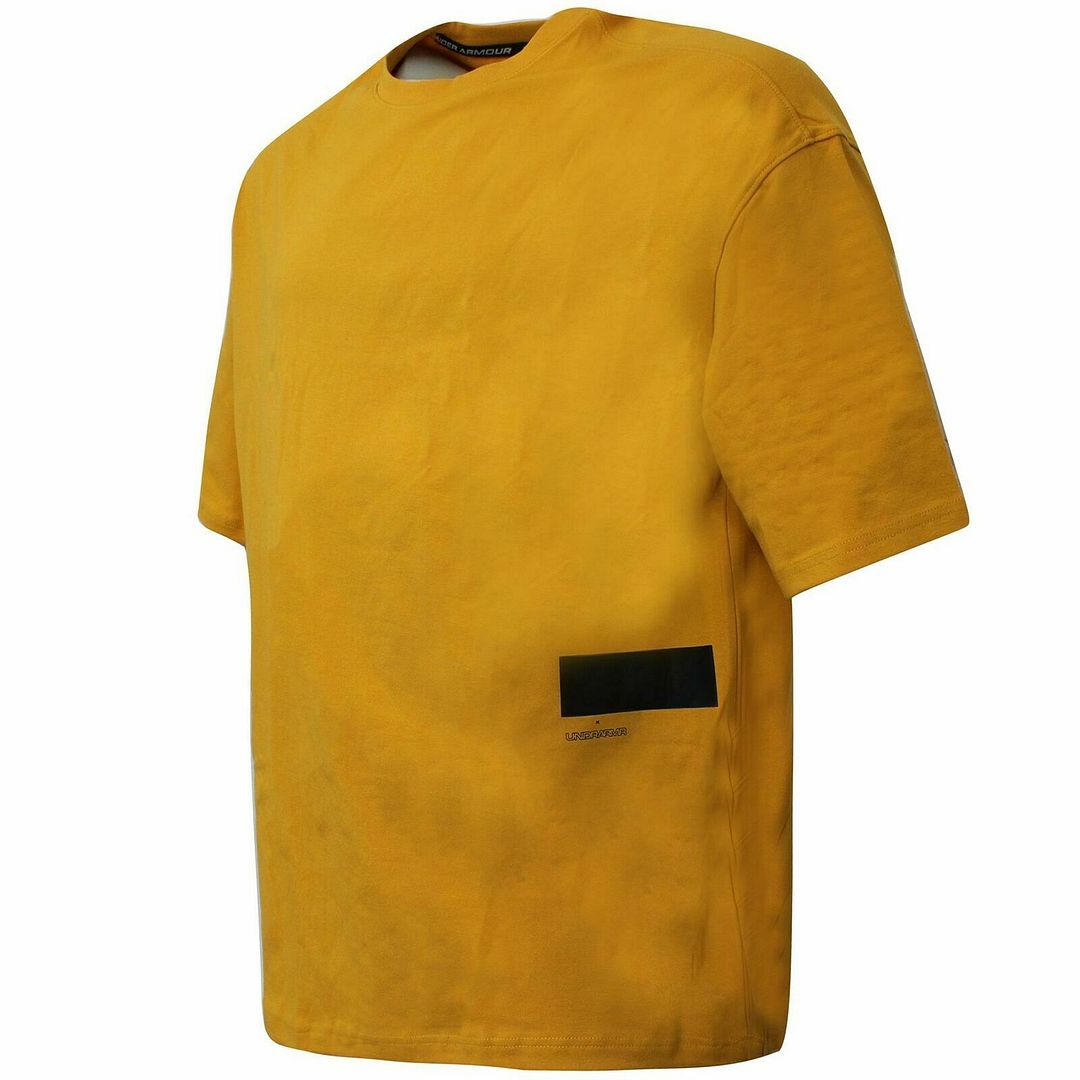 Under Armour Mens Yellow T-Shirt