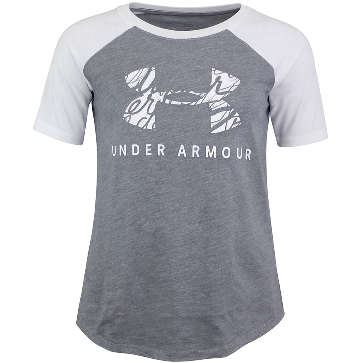 Under Armour Logo Womens Grey T-Shirt