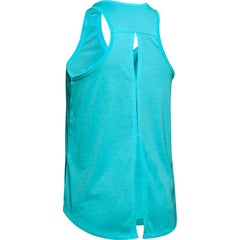 Under Armour Whisperlight Tie Back Womens Blue Tank Top