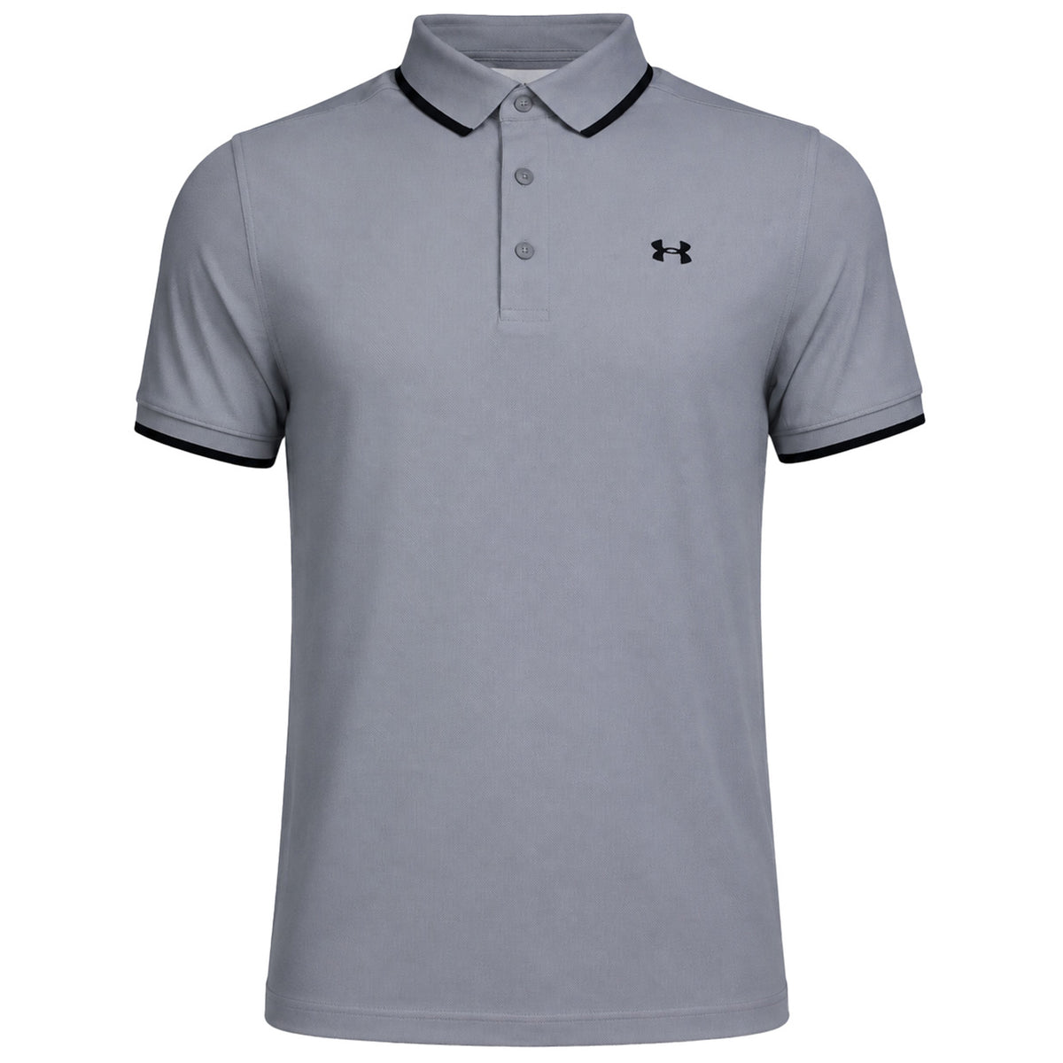 Under Armour Playoff Mens Grey Golf Polo Shirt