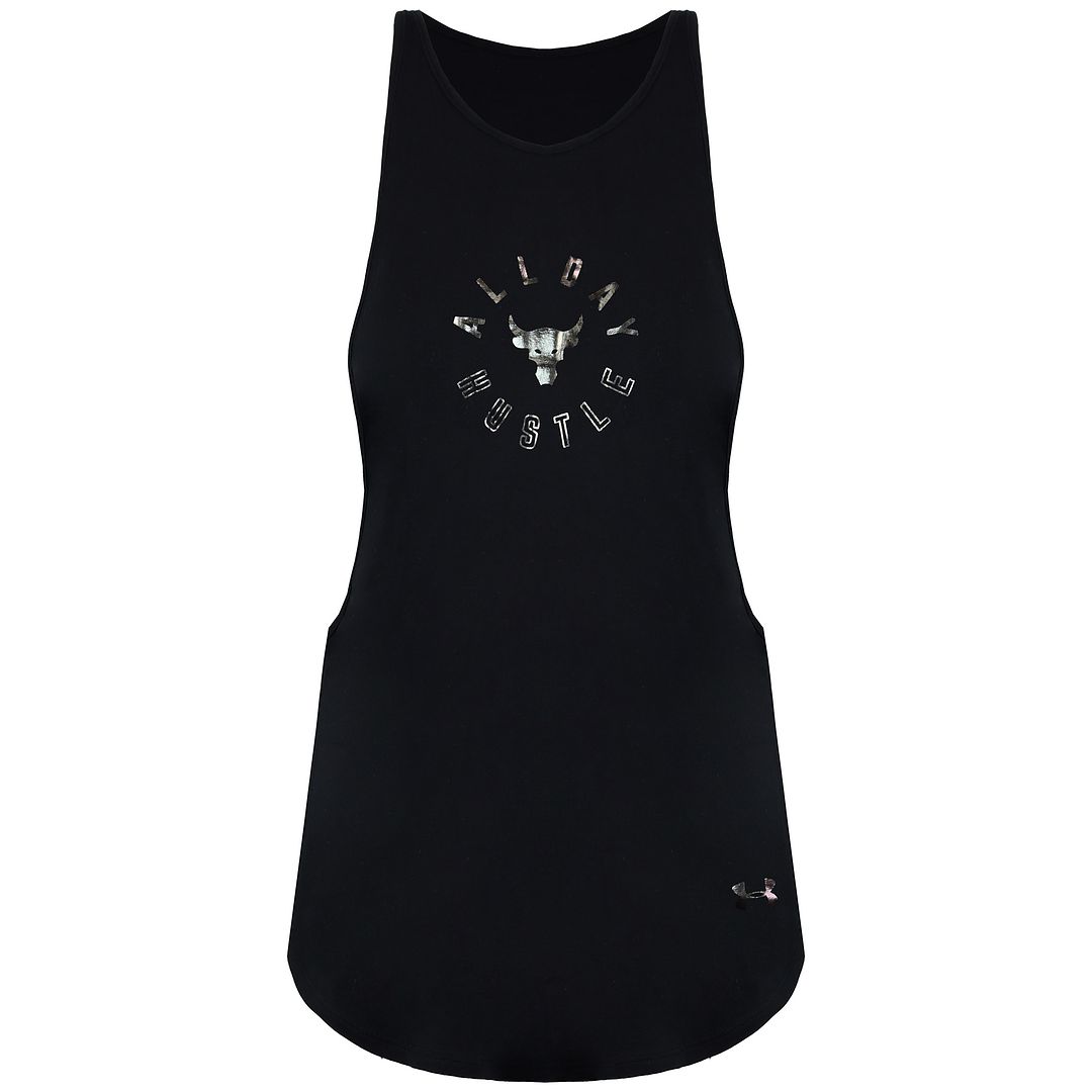 Under Armour The Rock All Day Hustle Womens Black Vest