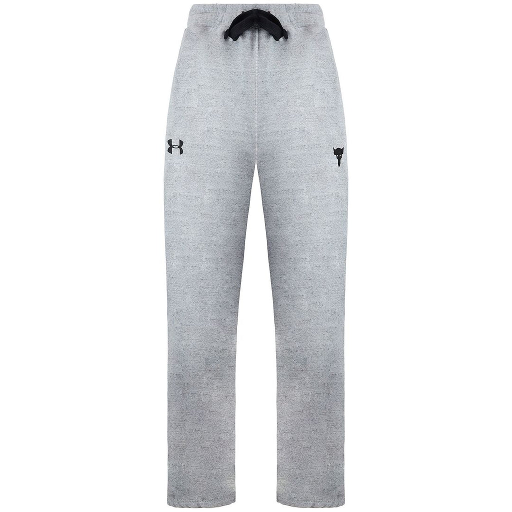 Under Armour Project Rock Mens Grey Warm Up Track Pants