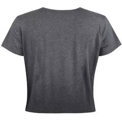 Under Armour x Project Rock Womens Grey Crop Top
