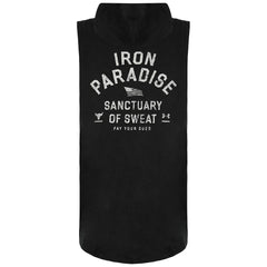Under Armour x Project Rock Mens Black Hooded Vest