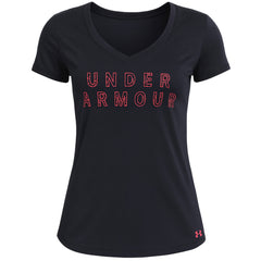 Under Armour Graphic Logo Womens Black T-Shirt