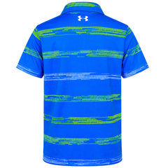Under Armour PlayOff Kids Blue Polo Shirt